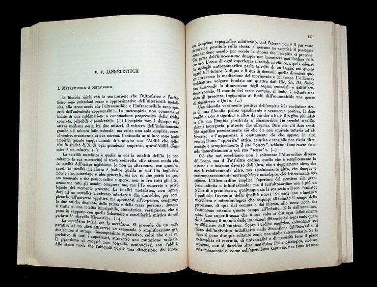 Esistenzialismo Francese Russo e Italiano Libro Ottonello Marzorati 1975 Raro