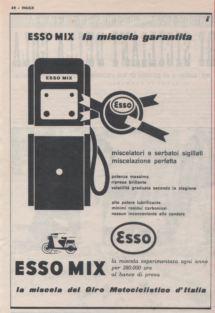 Esso Mix. Advertising 1957 | Immagine principale