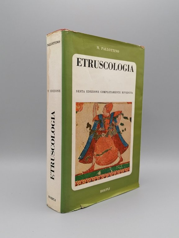 Etruscologia Libro Pallottino Sesta Edizione 1968 Hoepli Storia Etruschi