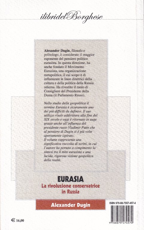 Eurasia: la rivoluzione conservatrice in Russia