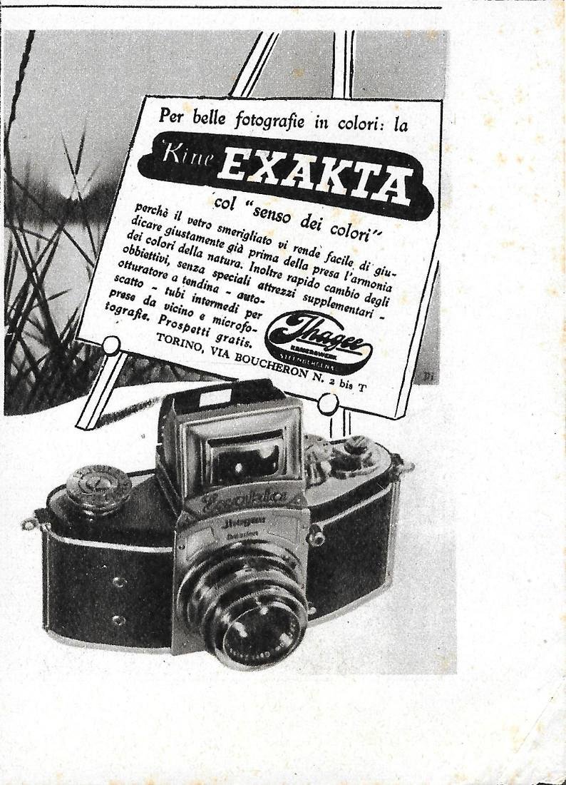 Exakta. Advertising 1941 | Immagine principale