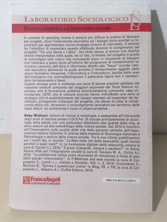 Fasce Deboli E Territorio Libro Beba Molinari Sociologia Franco Angeli …