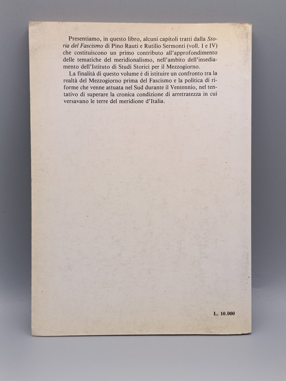 Fascismo e Mezzogiorno