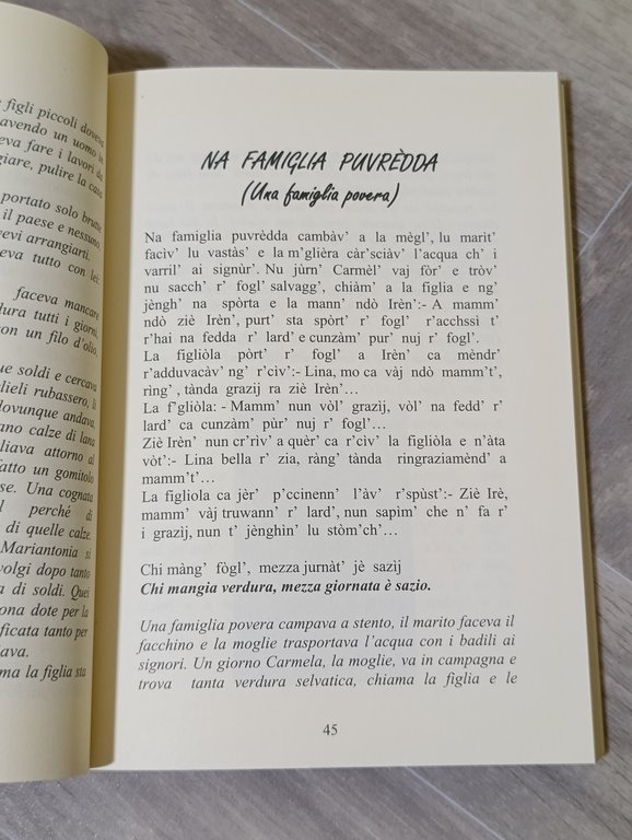 Fatt' e Fattaridd' preghiere, canti, malocchio...r' la gend 'r' Ar …