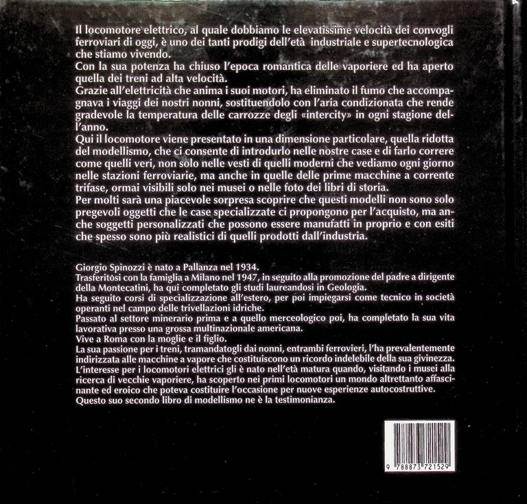 Fatti un Locomotore Libro Spinozzi Modellismo Locomotive Elettriche 8887372152