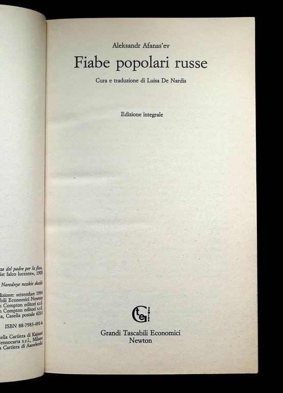Fiabe popolari russe