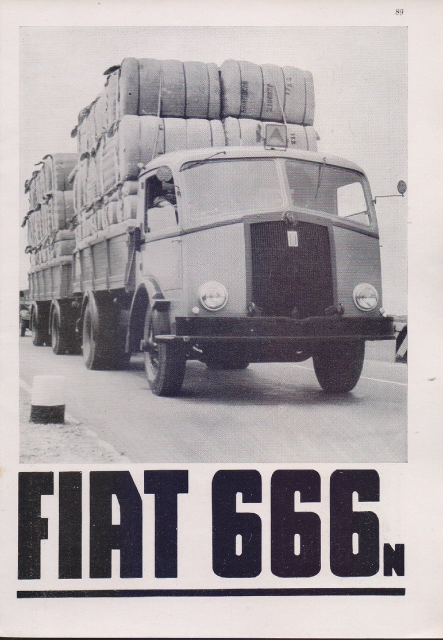 Fiat 666N. Advertising 1940 | Immagine principale