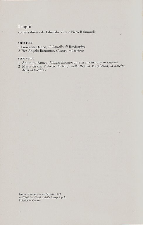 Filippo Buonarroti e la rivoluzione in Liguria