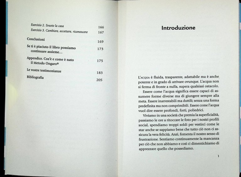 Filippo Ongaro Forte come l'Acqua Libro 1^ edizione Sperling 2020 …