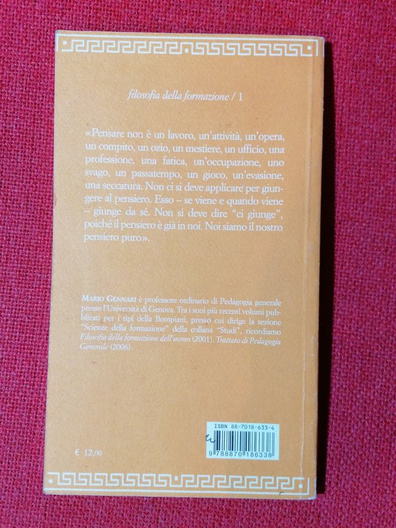 Filosofia del pensiero