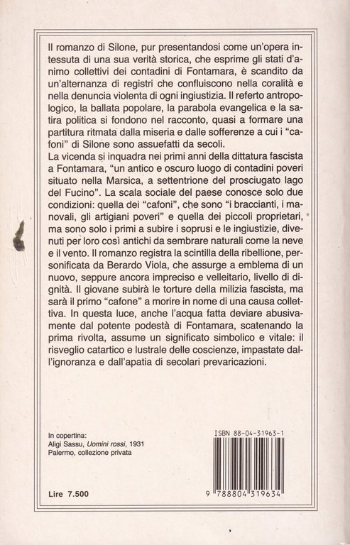 Fontamara. Classici moderni