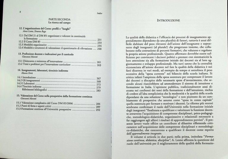 Formazione degli Insegnanti e competenze didattico disciplinari Leone Moretti