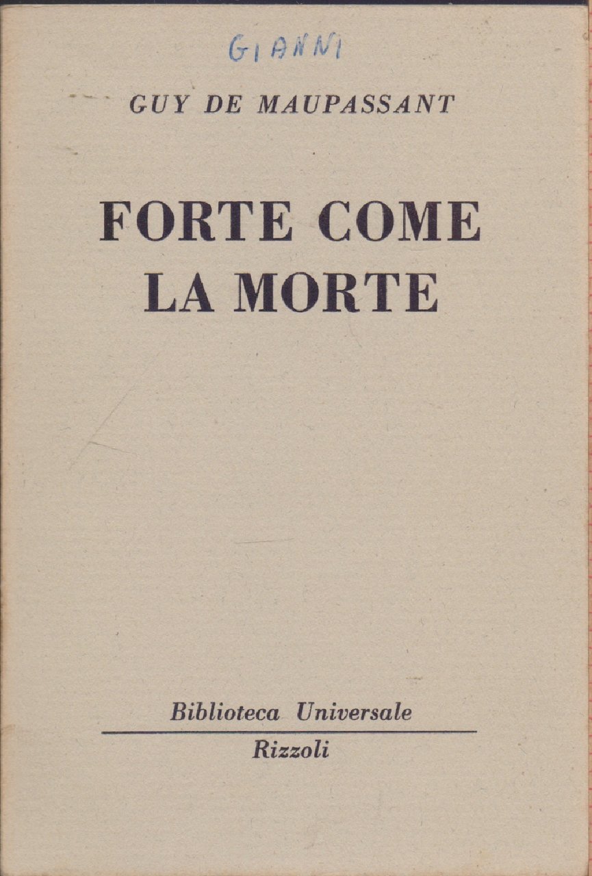 Forte come la morte ( 121-122 B.U.R.) - Guy de … | Immagine principale