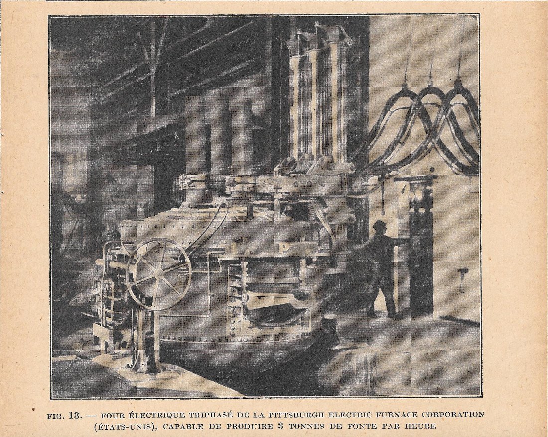 Four electrique triphasé de la Pittsburg Electric Furnace Corporation - … | Immagine principale