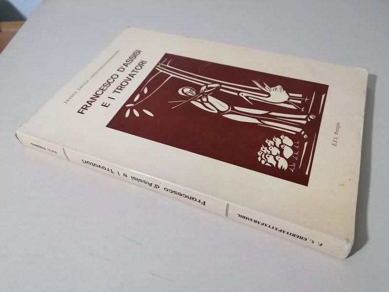Francesco D'Assisi e i Trovatori Libro Cheriyapattaparambil Frate Indovino 1985