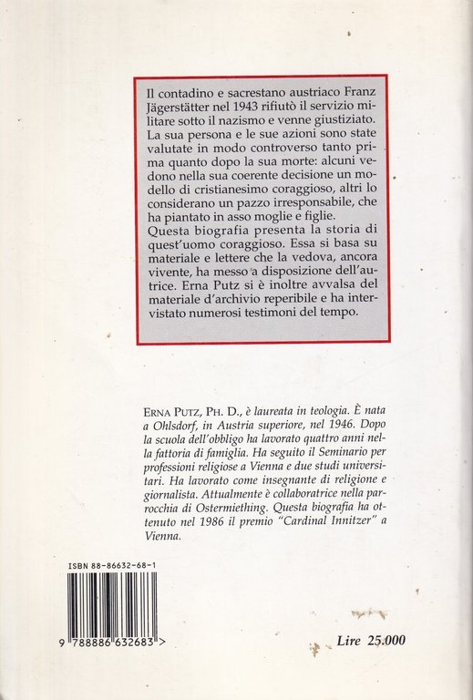 Franz Jagerstatter. Un contadino contro Hitler