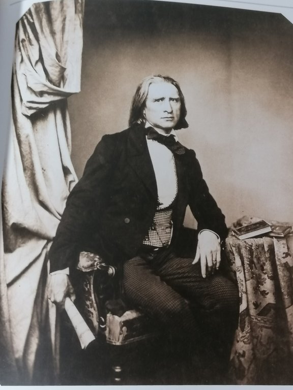 Franz Liszt Nelle Fotografie D'Epoca Collezione Ernst Burger Libro De …