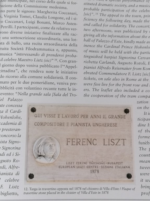 Franz Liszt Nelle Fotografie D'Epoca Collezione Ernst Burger Libro De …