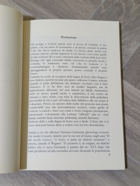 Frasi e terminologie del sorsense. Ediz. multilingue