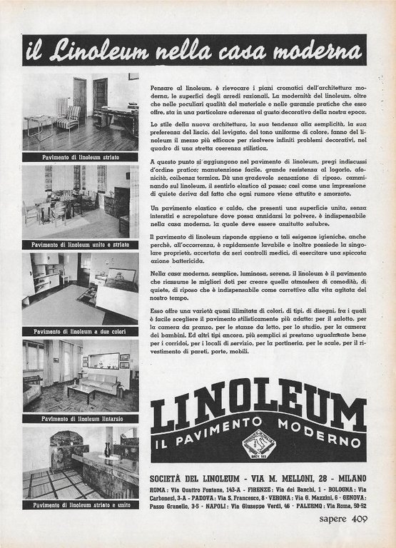 Frigol. Anticongelante per radiatori/ Il Linoleum nella casa moderna. Advertising … | Immagine Gallery 2