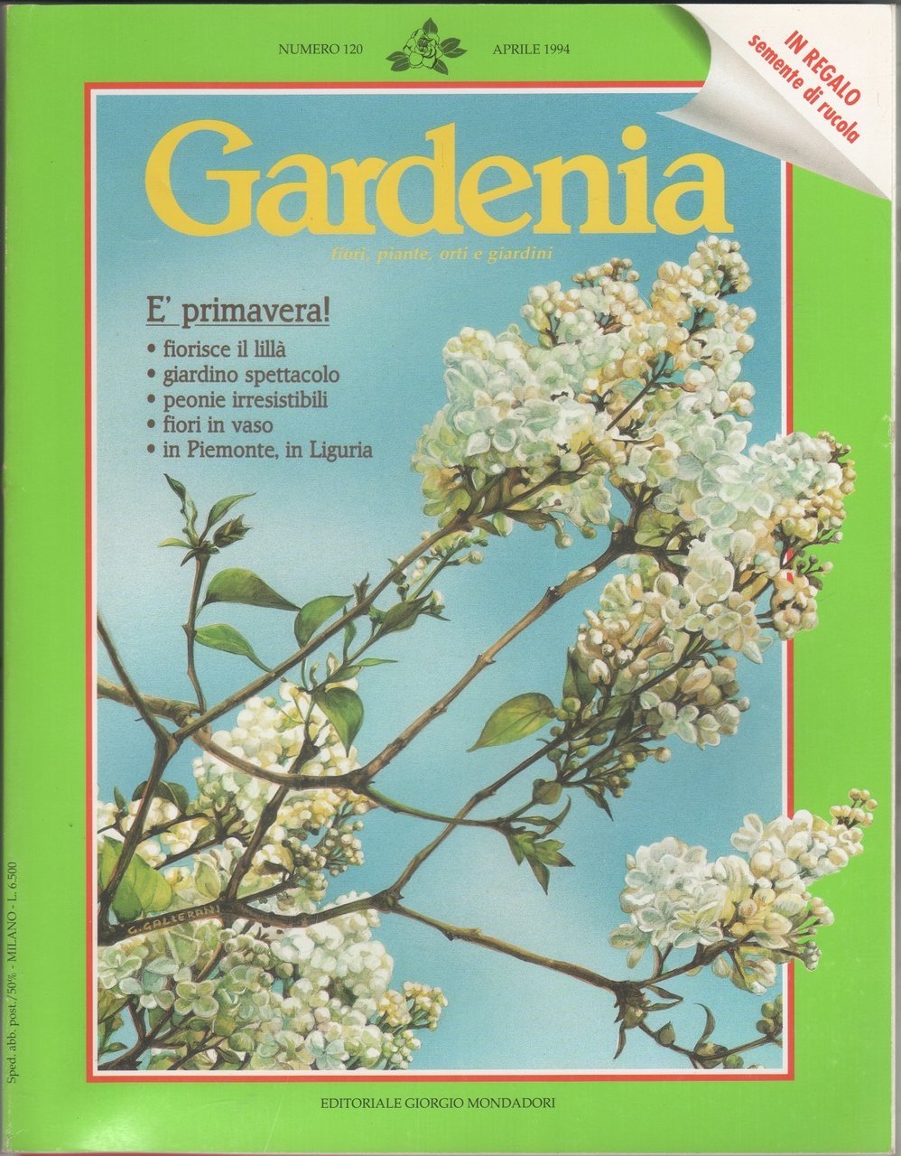 Gardenia rivista. n. 120. Aprile 1994 | Immagine principale