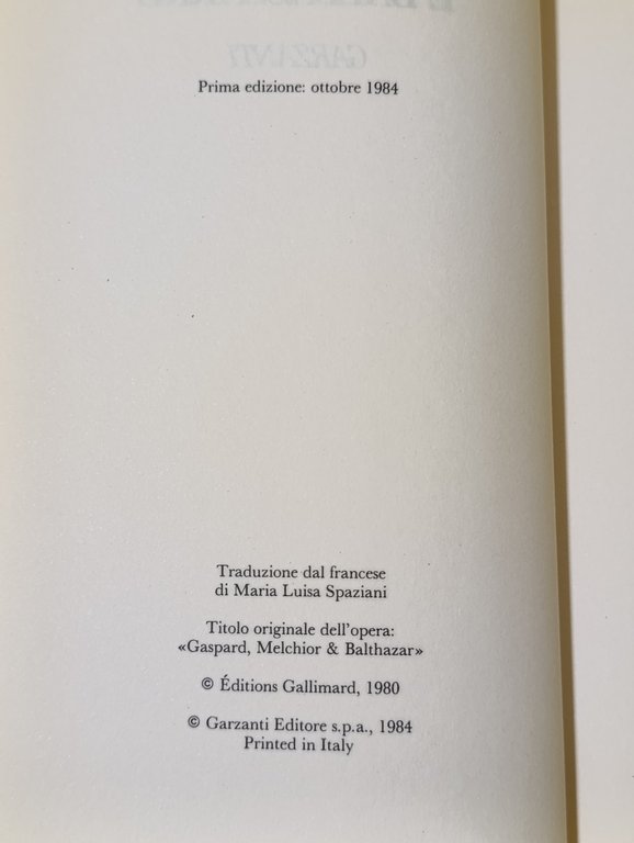 Gaspare Melchiorre e Baldassarre