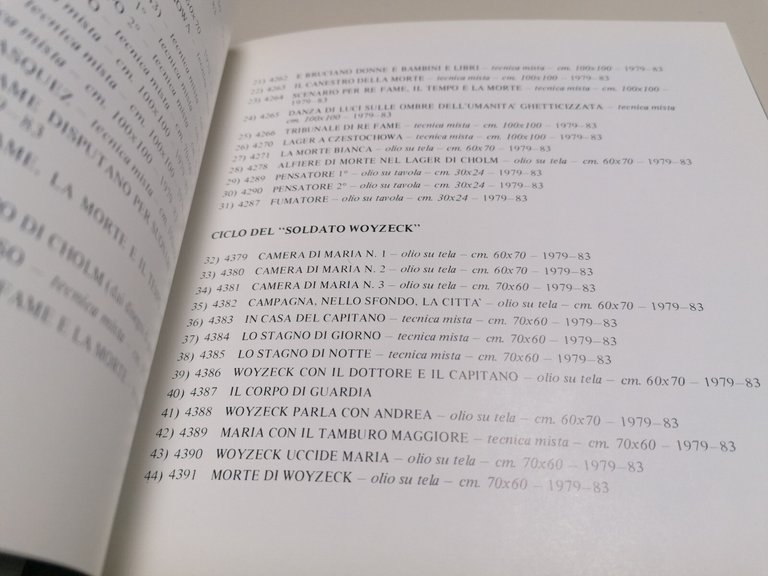 Gauli Re Fame Soldato Woyzeck Corrente Catalogo Mostra Ferrara 1985 …