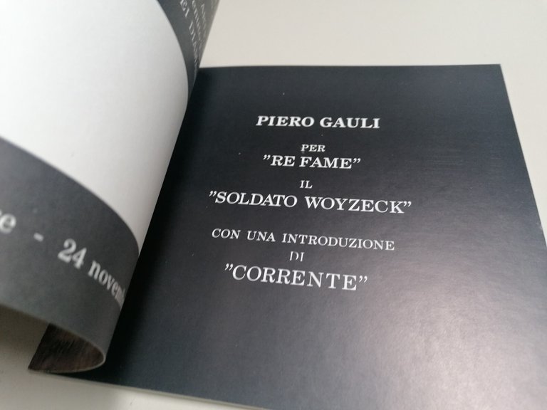 Gauli Re Fame Soldato Woyzeck Corrente Catalogo Mostra Ferrara 1985 …