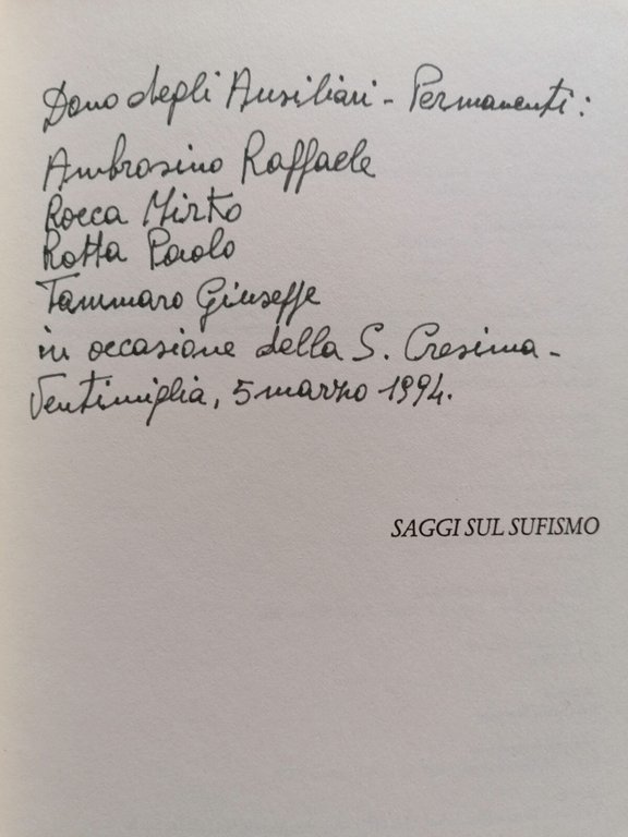 Gesù Secondo I Sufi Libro Nurbakhsh Sufismo Religione Cristianesimo 1^ …