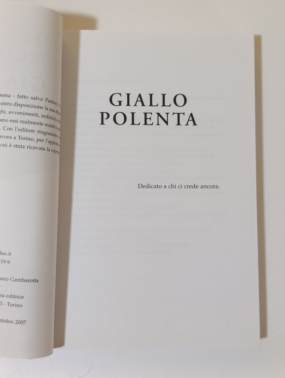Giallo polenta