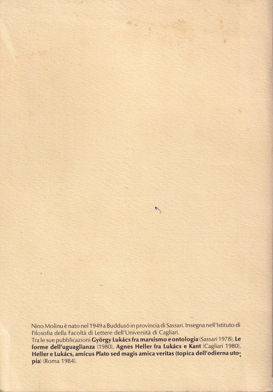 Giorgy Lukacs: dalla vita pensata al pensiero vissuto