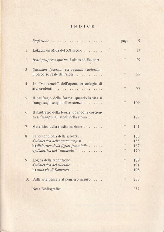 Giorgy Lukacs: dalla vita pensata al pensiero vissuto
