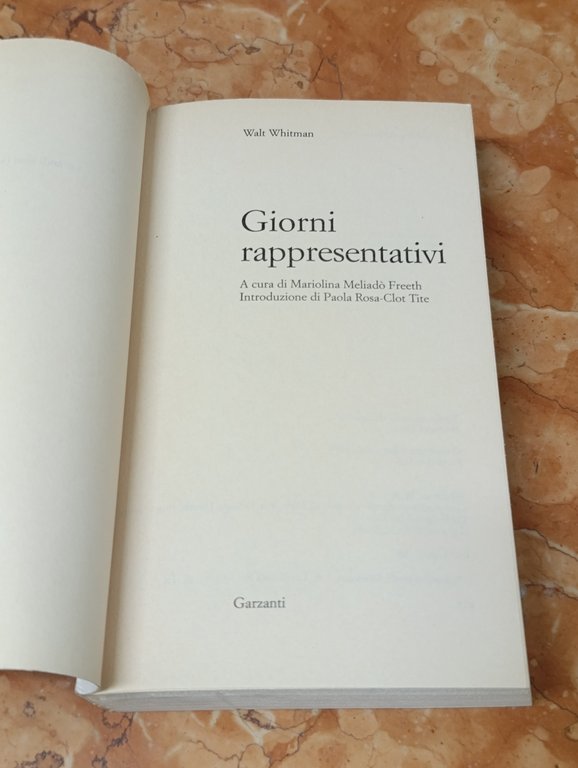 Giorni rappresentativi. I Grandi Libri Garzanti | Immagine Gallery 8