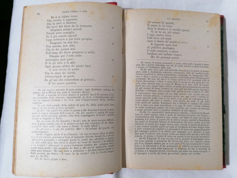 Giuseppe Parini - Le Odi Il Giorno E Altre Poesie …