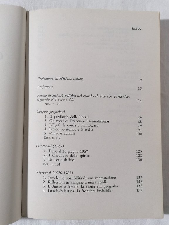 Gli ebrei, la memoria e il presente