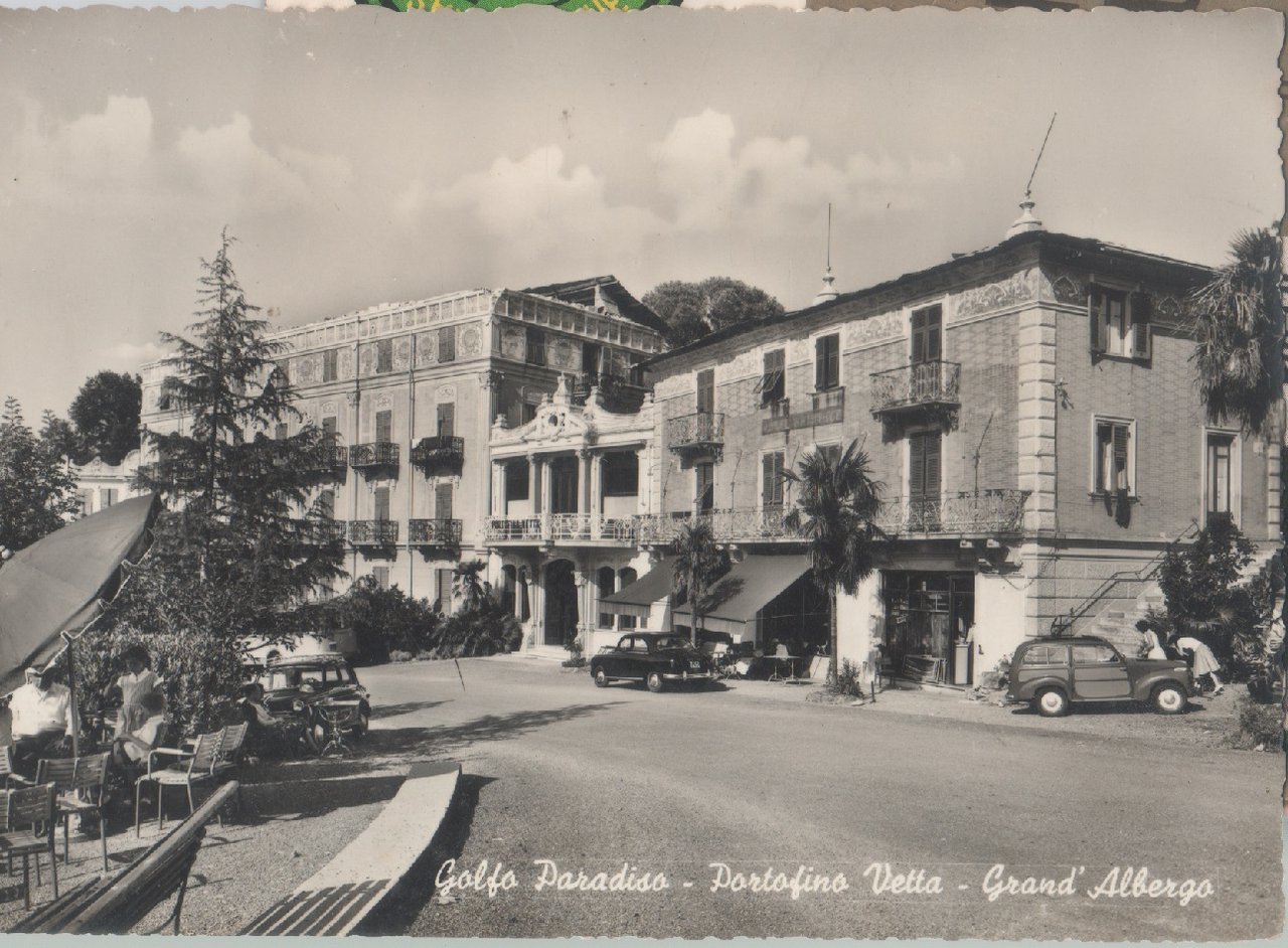 Golfo Paradiso. Portofino Vetta. Grand'Albergo. Non viaggiata | Immagine principale
