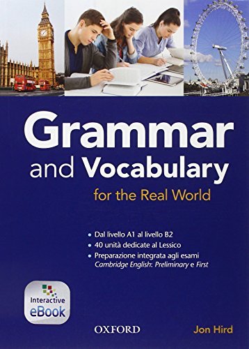 Grammar &amp; vocabulary for real world. Student book-Openbook. 9780194810319 | Immagine principale
