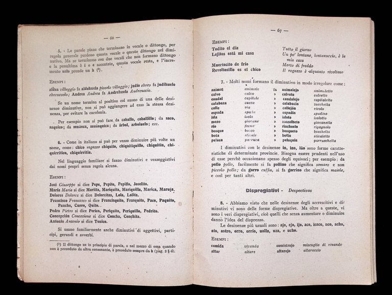 Grammatica della lingua spagnola