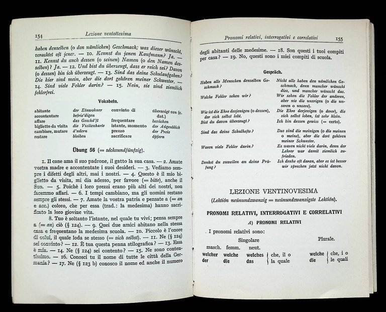 Grammatica Elementare Della Lingua Tedesca Morfologia Libro Arthaber Hoepli 8 …