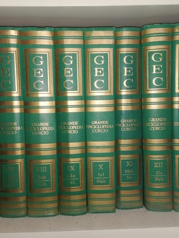 Grande Enciclopedia Curcio 16 Volumi GEC Cultura Universale 170000 Voci …