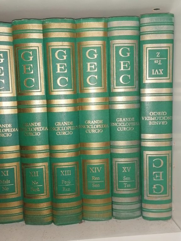 Grande Enciclopedia Curcio 16 Volumi GEC Cultura Universale 170000 Voci …