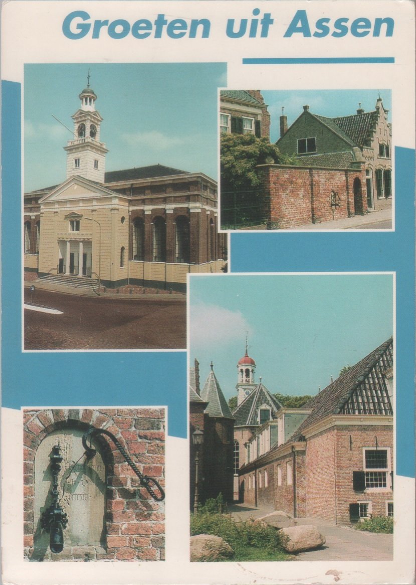Groeten uit Assen. Viaggiata 1995 | Immagine principale
