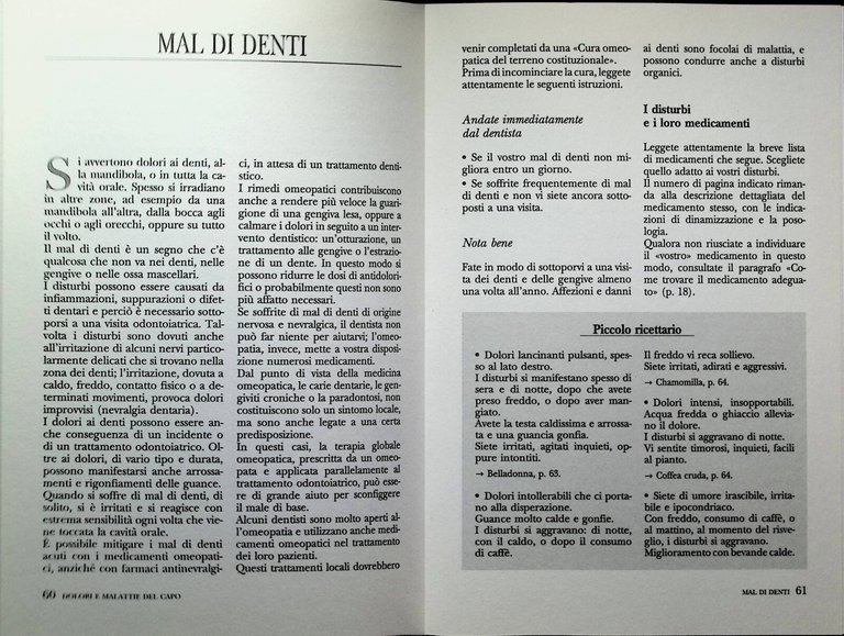 Guarire con l'Omeopatia Auto-Cura Libro Werner Stumpf Piemme 1998 8838422745