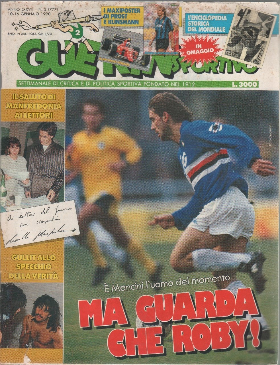 Guerin Sportivo n. 2. 1990 | Immagine principale