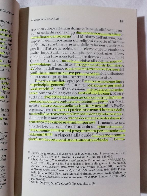 Guerra alla grande guerra. La galassia dissidente tra basso Piemonte, …