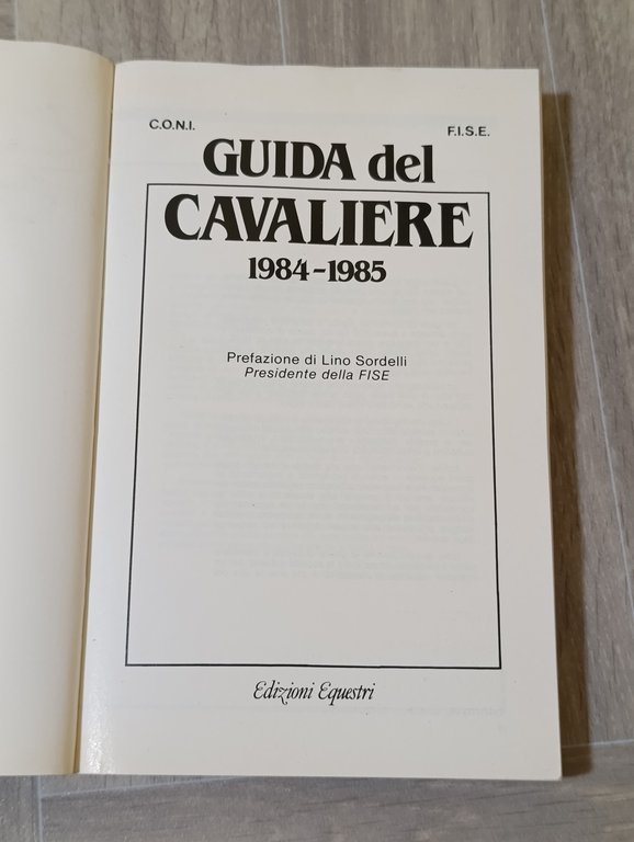Guida del Cavaliere 1984-1985