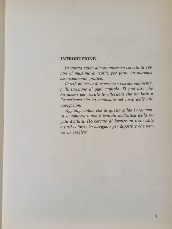 Guida pratica di manovra ad uso dei crocieristi a vela