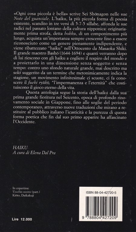 Haiku. Il fiore della poesia giapponese da Basho all'ottocento | Immagine Gallery 2