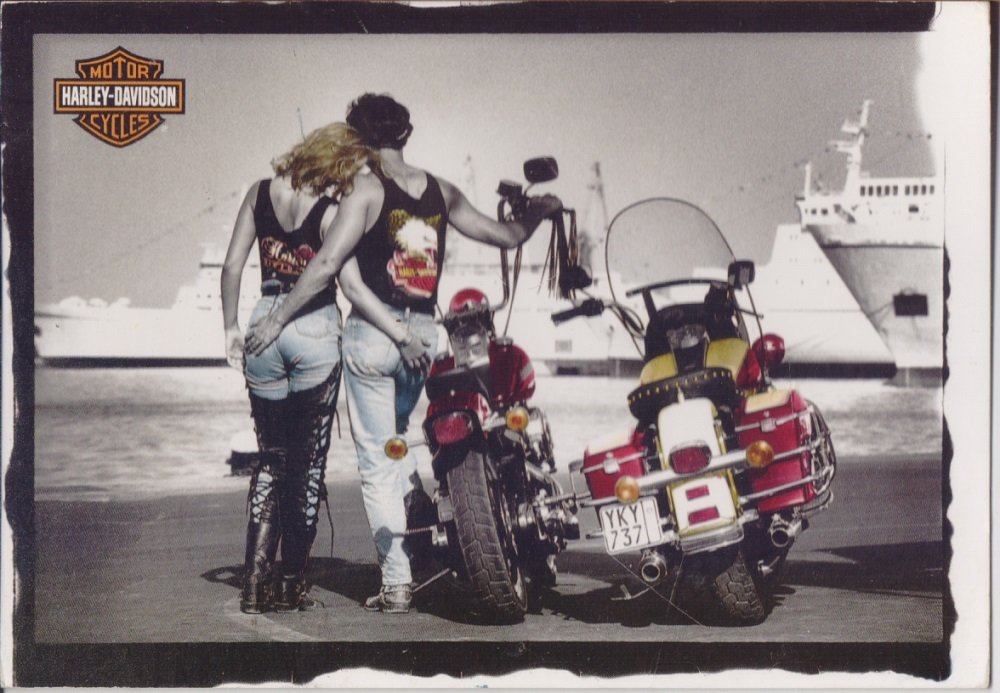 Harley Davidson. Fhoto B. Bahner. Non viaggiata | Immagine principale