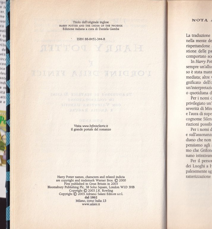 Harry Potter e l'ordine della fenice
